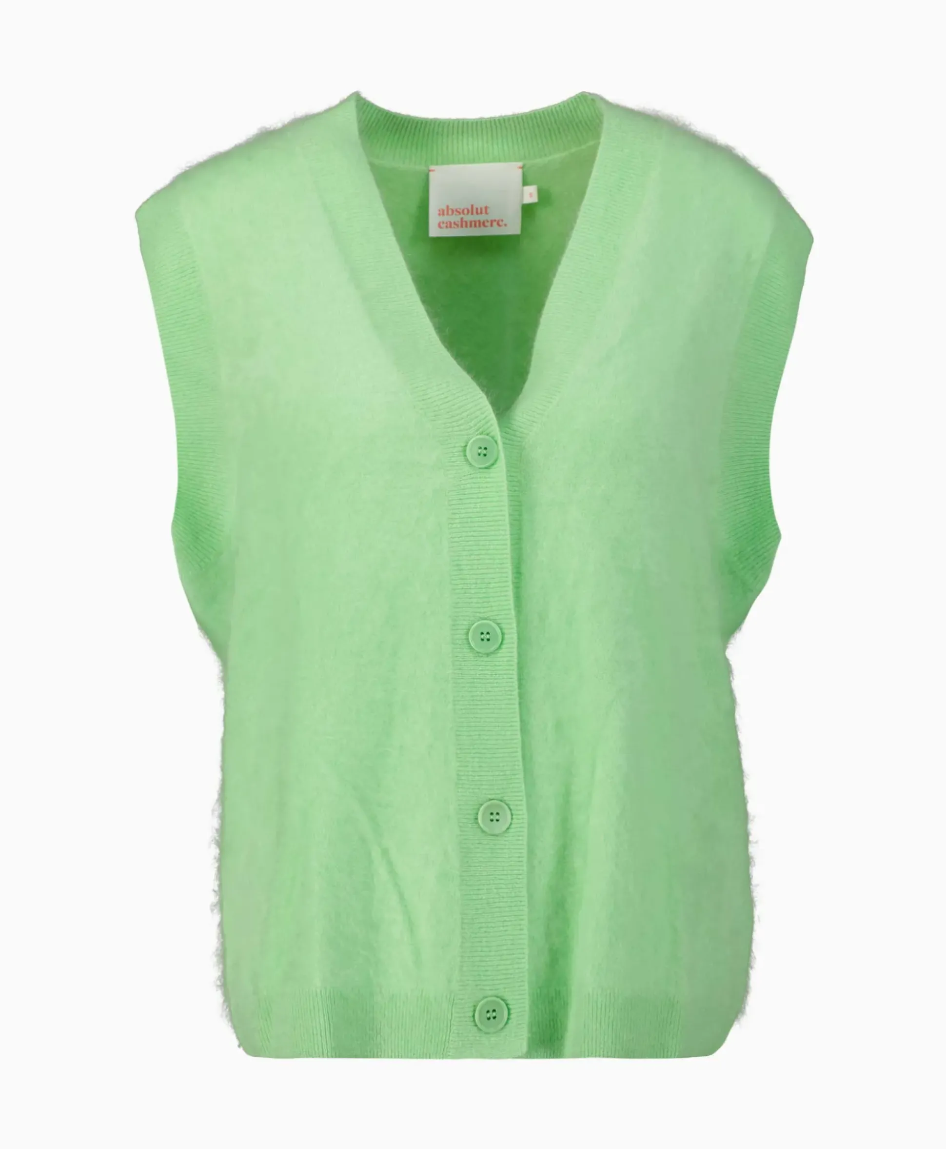 Absolut Cashmere Gilet Irena Groen