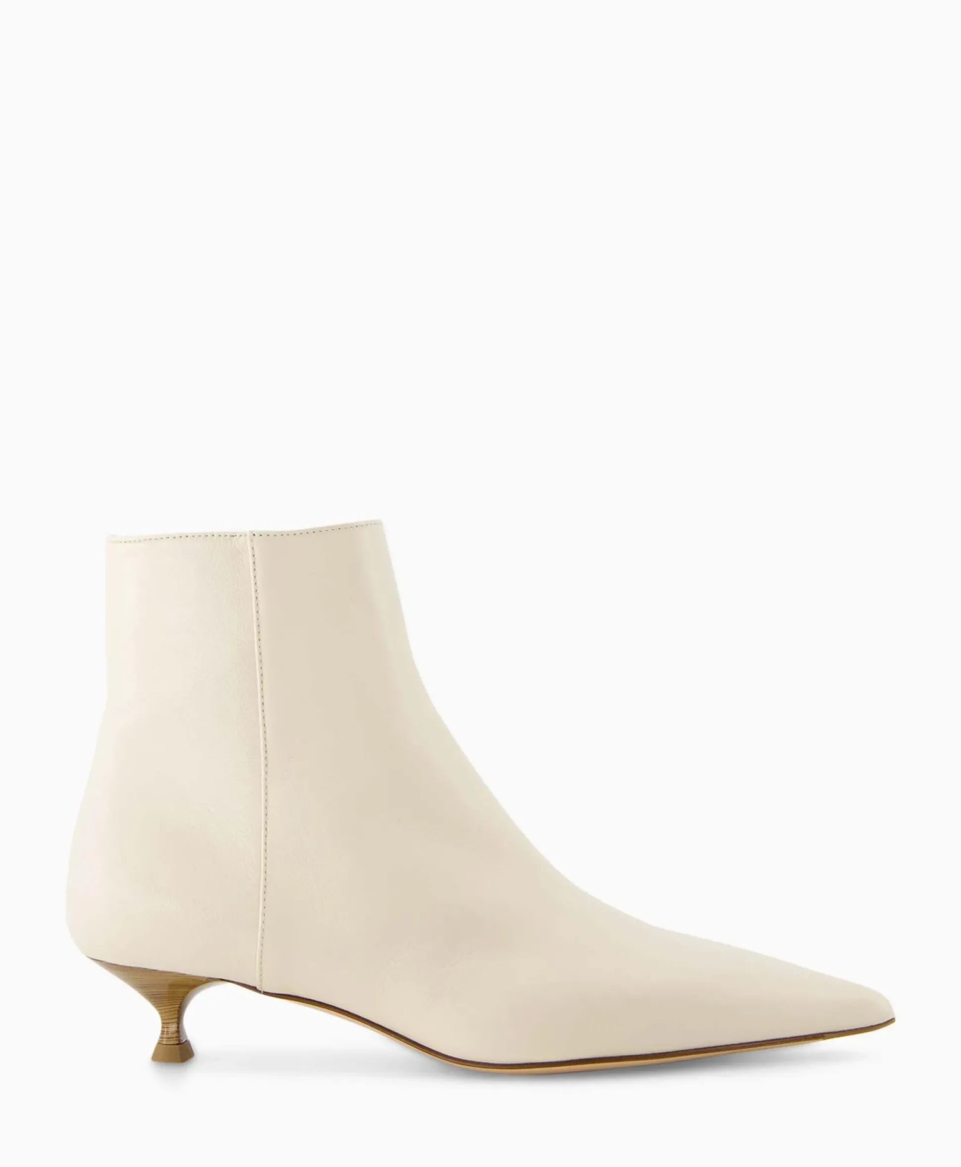 Agl Enkellaars Lenor Bootie Off White