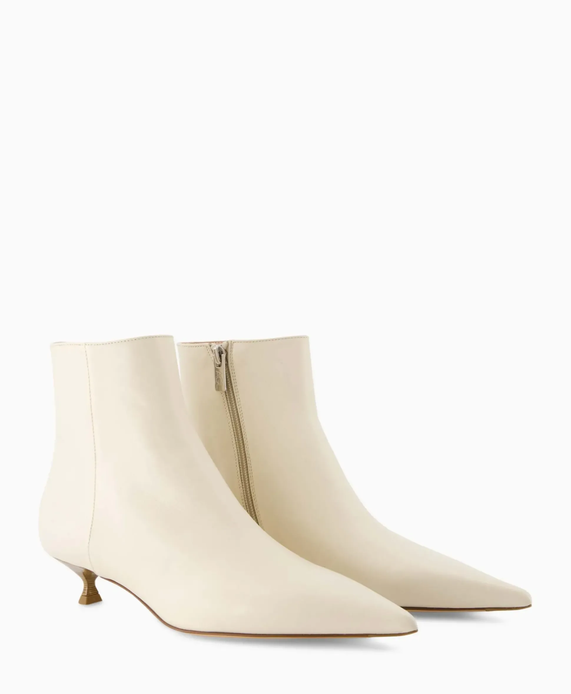 Agl Enkellaars Lenor Bootie Off White