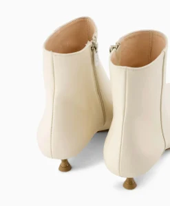 Agl Enkellaars Lenor Bootie Off White