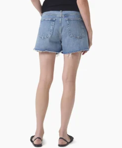 Agolde Korte Broek Parker Long Blauw