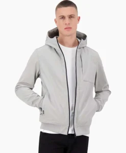 Airforce Coat Softshell Grijs