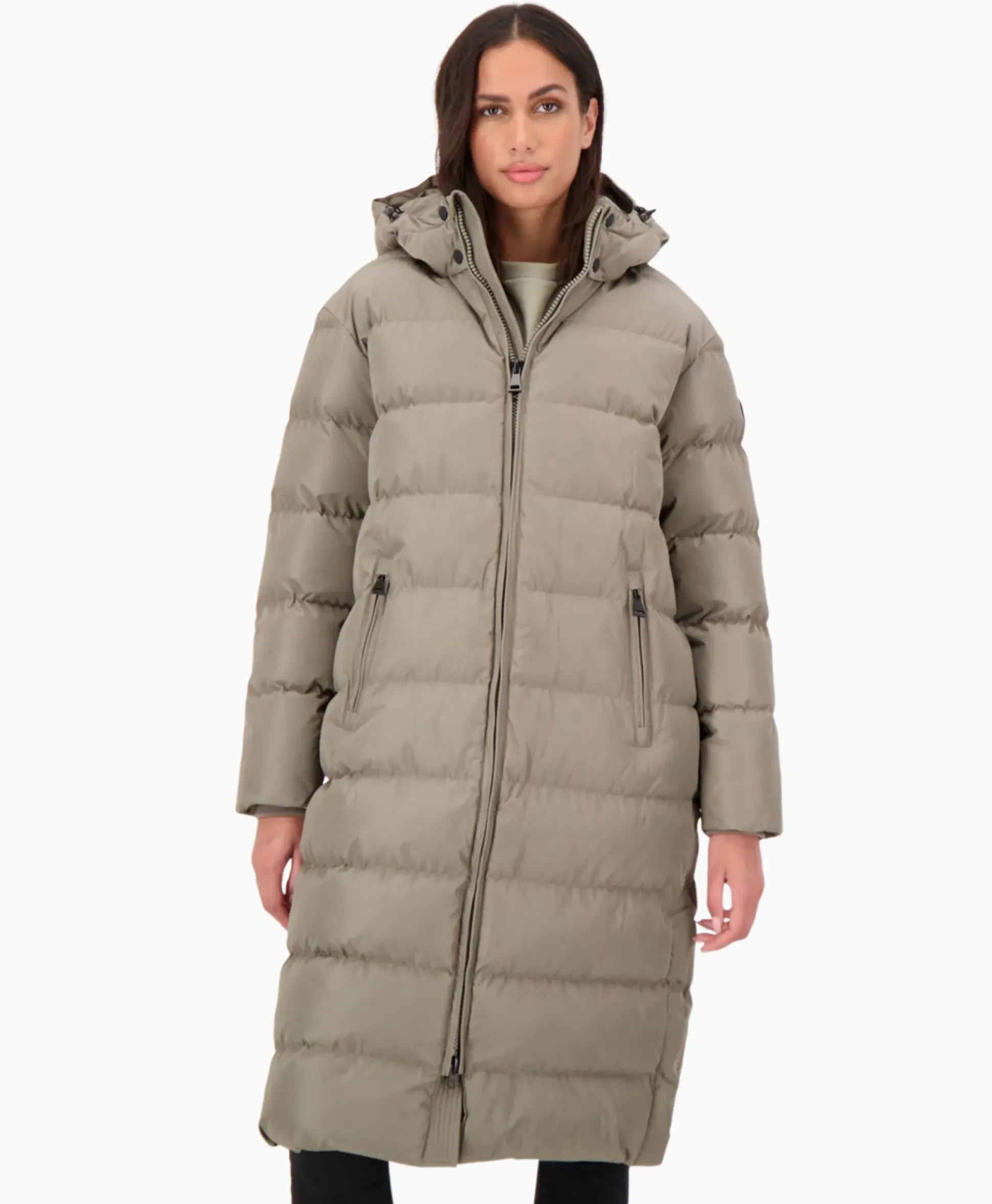 Airforce Gewatteerde Jas Grace Jacket Beige
