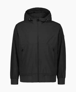 Airforce Jack Hooded Four-Fay Stretch Zwart