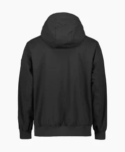 Airforce Jack Hooded Four-Fay Stretch Zwart