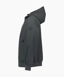 Airforce Jack Hooded Four-Fay Stretch Donker Grijs