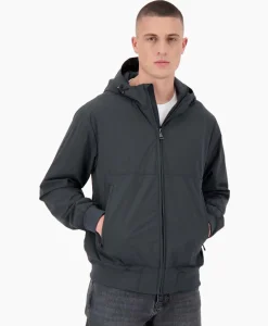 Airforce Jack Hooded Four-Fay Stretch Donker Grijs