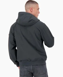 Airforce Jack Hooded Four-Fay Stretch Donker Grijs