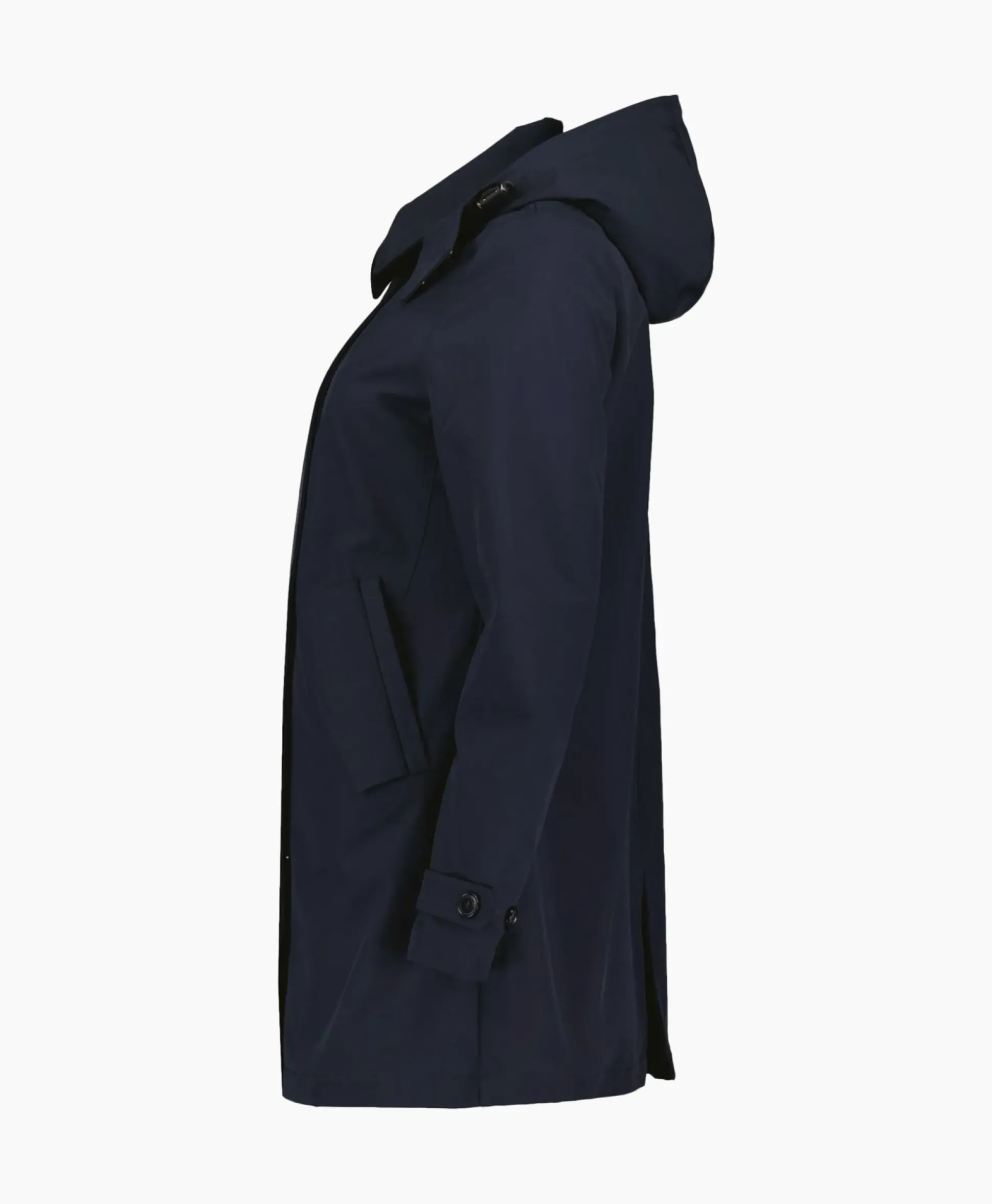 Airforce Parka Long Technical Shell Donker Blauw