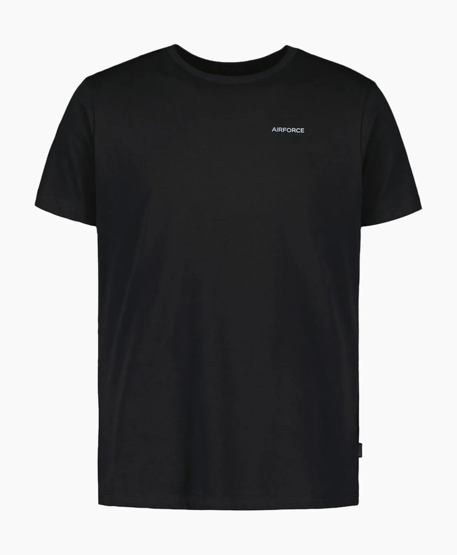 Airforce T-Shirt Korte Mouw Airforce Basic Zwart