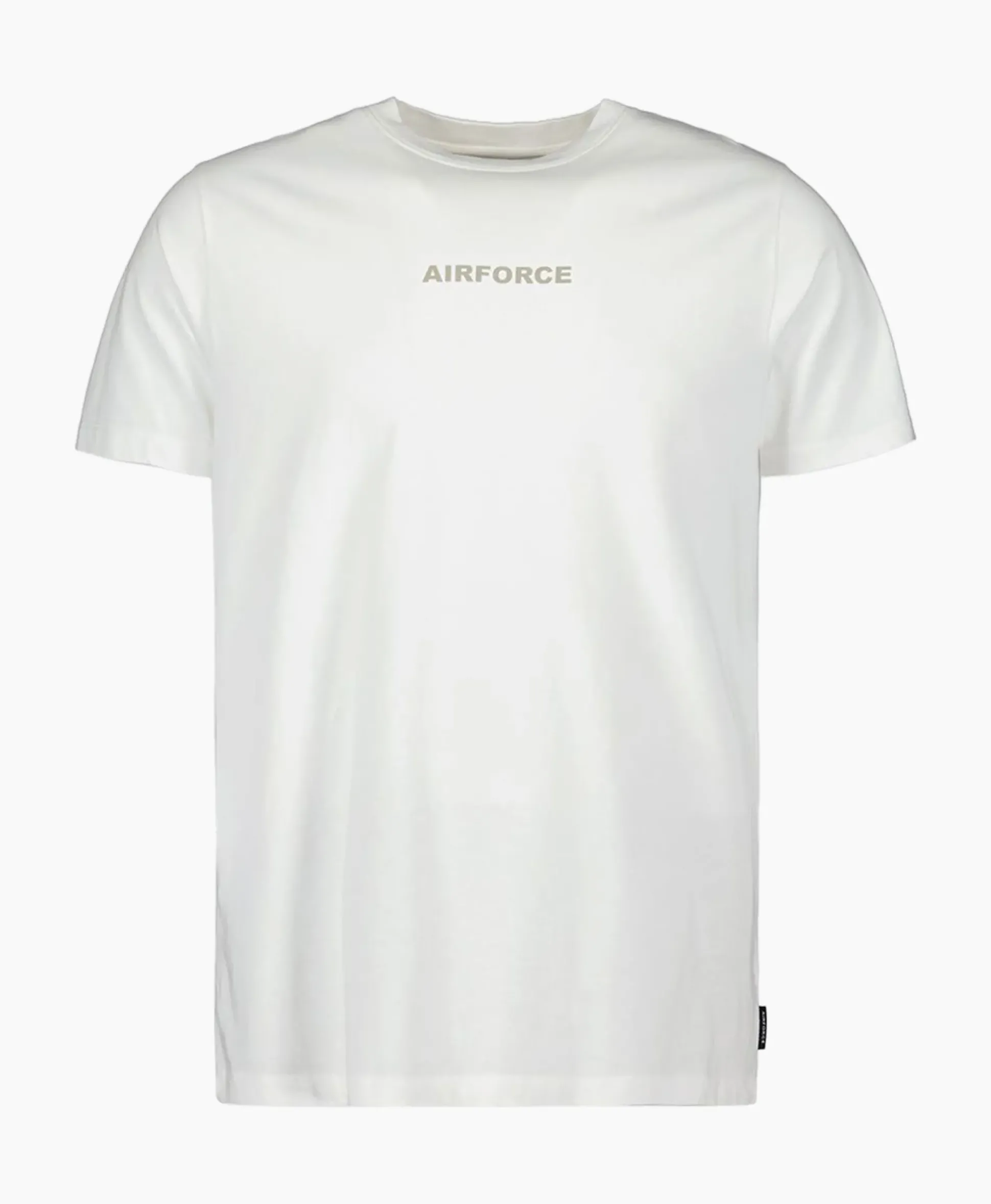 Airforce T-Shirt Wording/Logo Wit