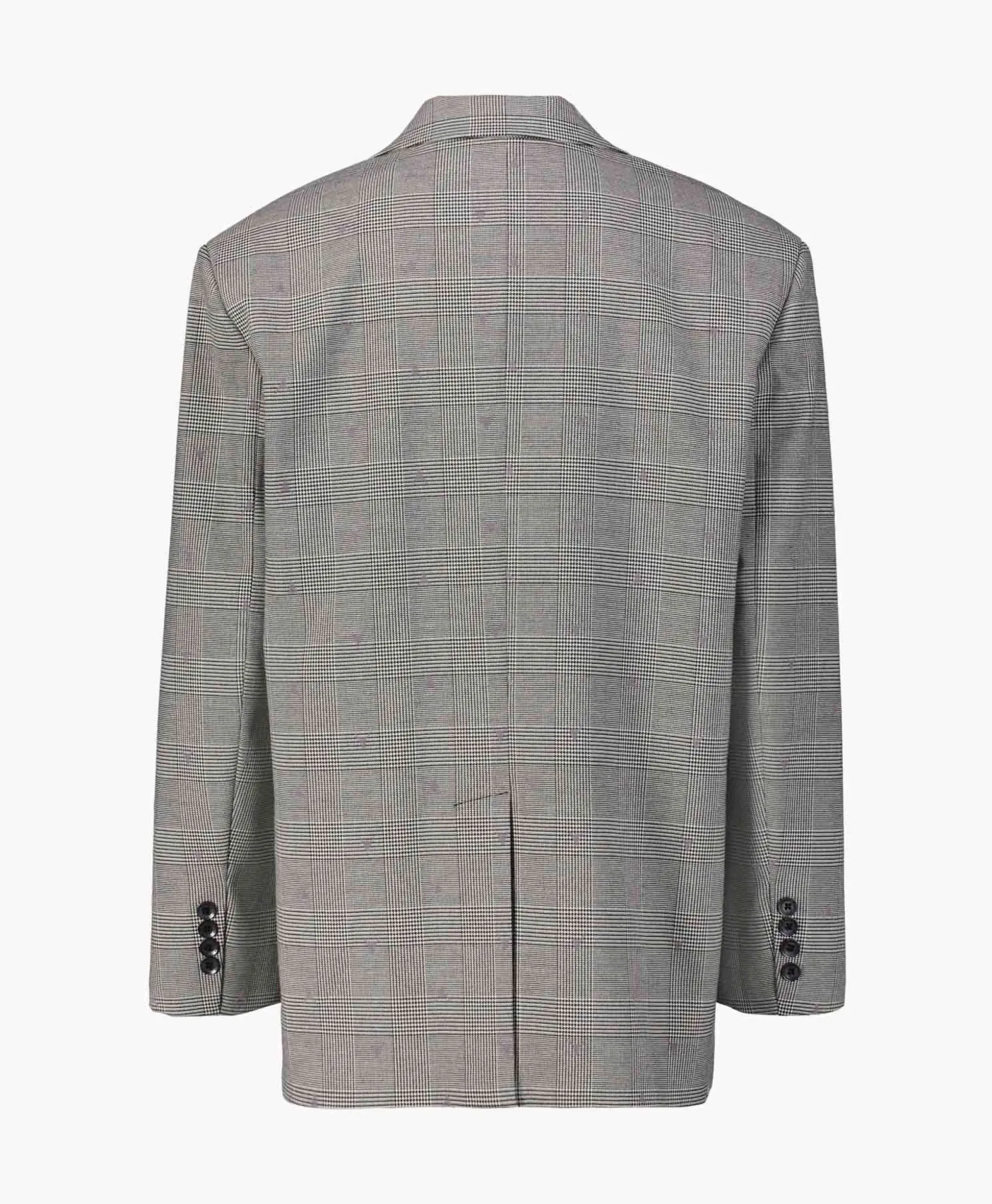Alix The Label Blazer Woven Special Checked Zwart
