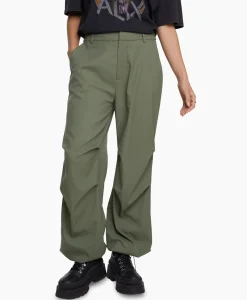 Alix The Label Cargobroek Woven Baggy Pants Groen
