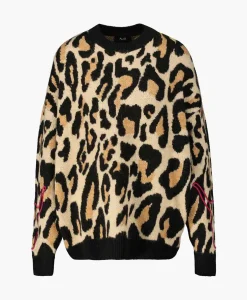Alix The Label Pullover Knitted Jaguar Bruin
