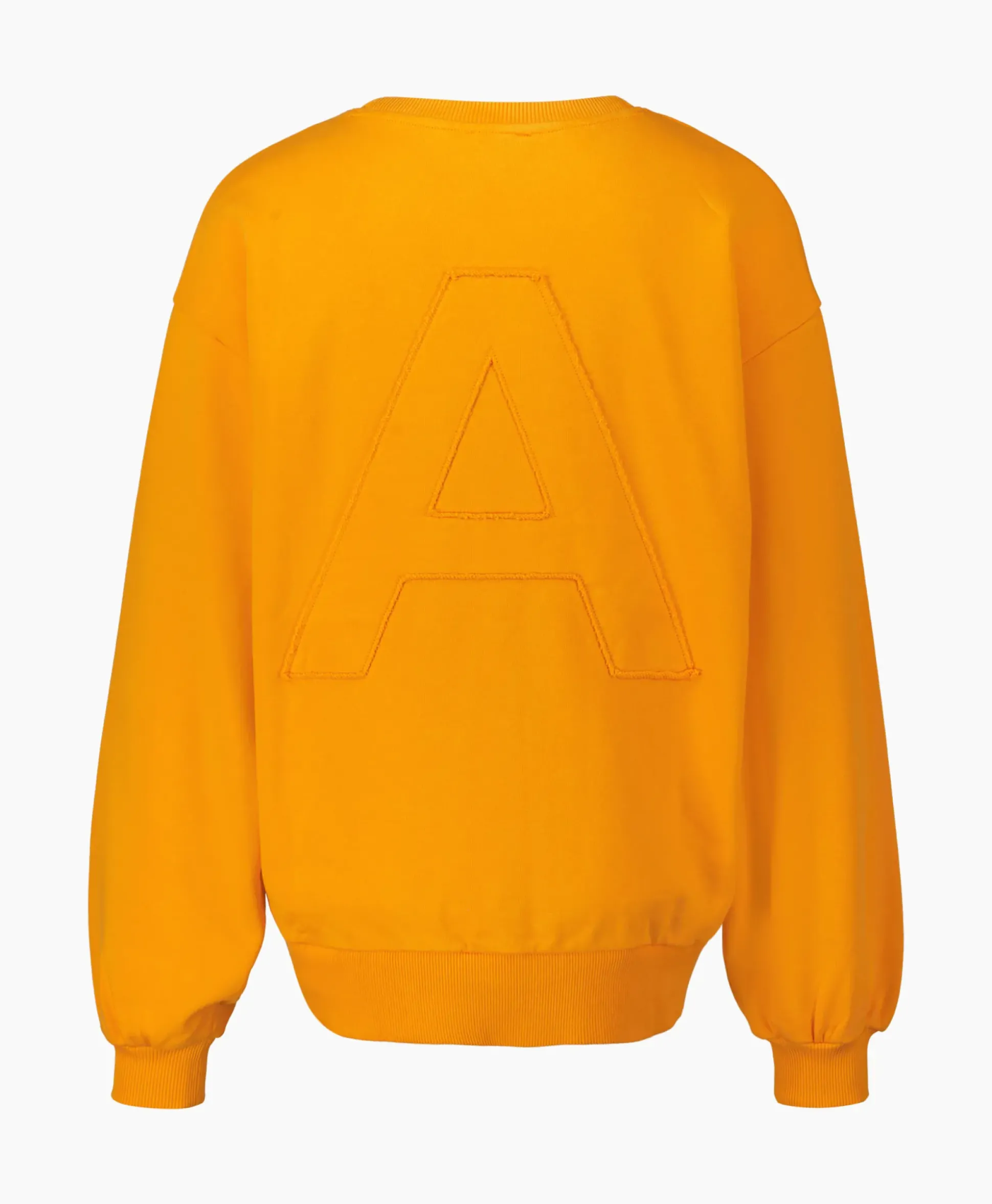Alix The Label Pullover Knitted Patch Oranje
