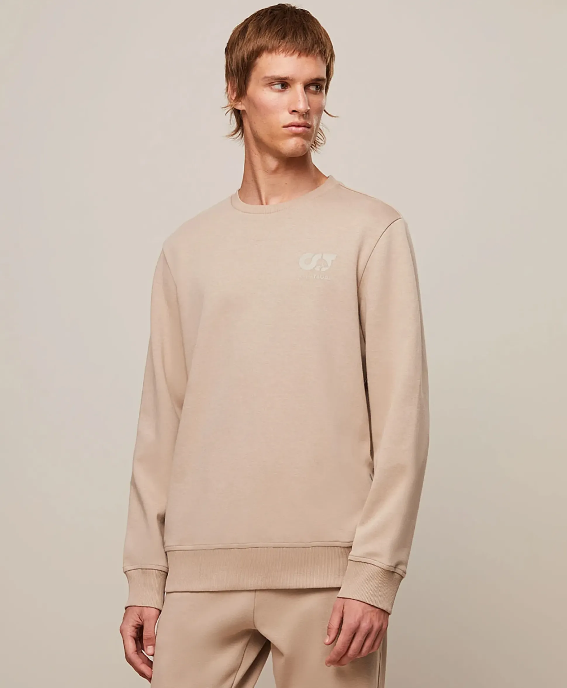 Alpha Tauri Pullover Ata Serua Beige