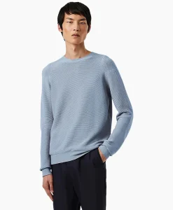 Alpha Tauri Sweater Fosop Licht Blauw