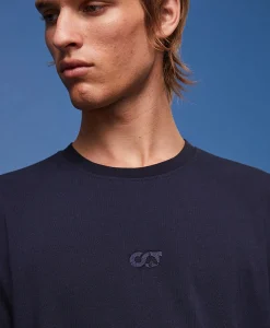 Alpha Tauri T-Shirt Korte Mouw Ata Janso Blauw