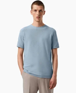 Alpha Tauri T-Shirt Korte Mouw Fosos Licht Blauw