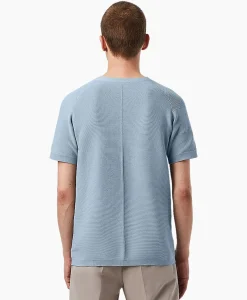 Alpha Tauri T-Shirt Korte Mouw Fosos Licht Blauw