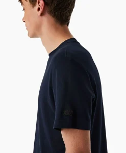 Alpha Tauri T-Shirt Korte Mouw Jopin Donker Blauw