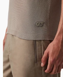 Alpha Tauri T-Shirt Korte Mouw Fosos Zand