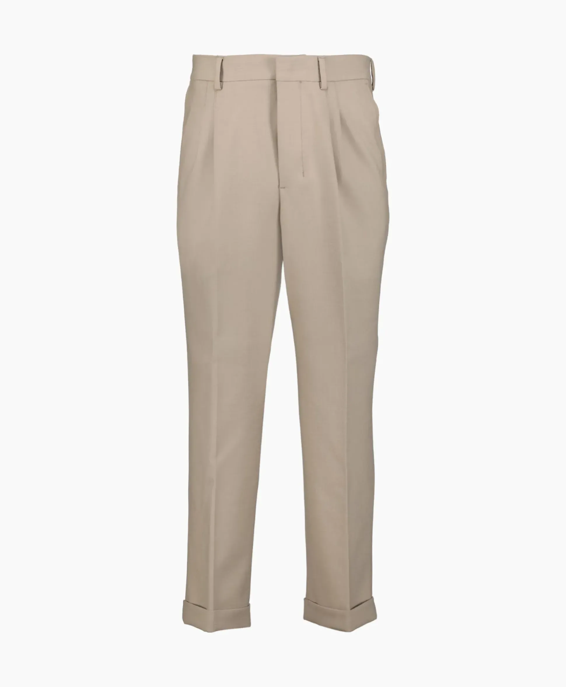Ami Paris Broek Carott Fit Taupe