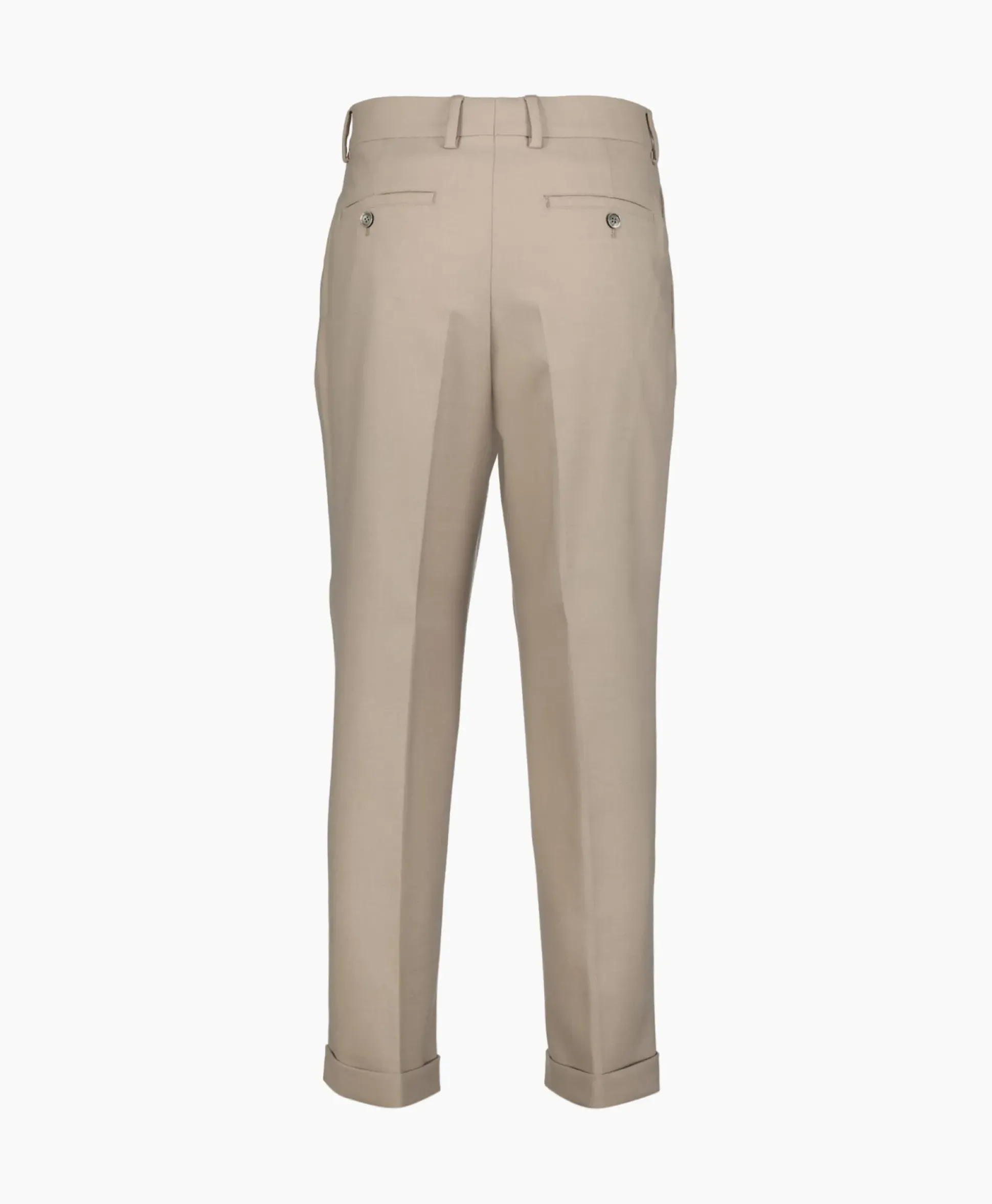 Ami Paris Broek Carott Fit Taupe