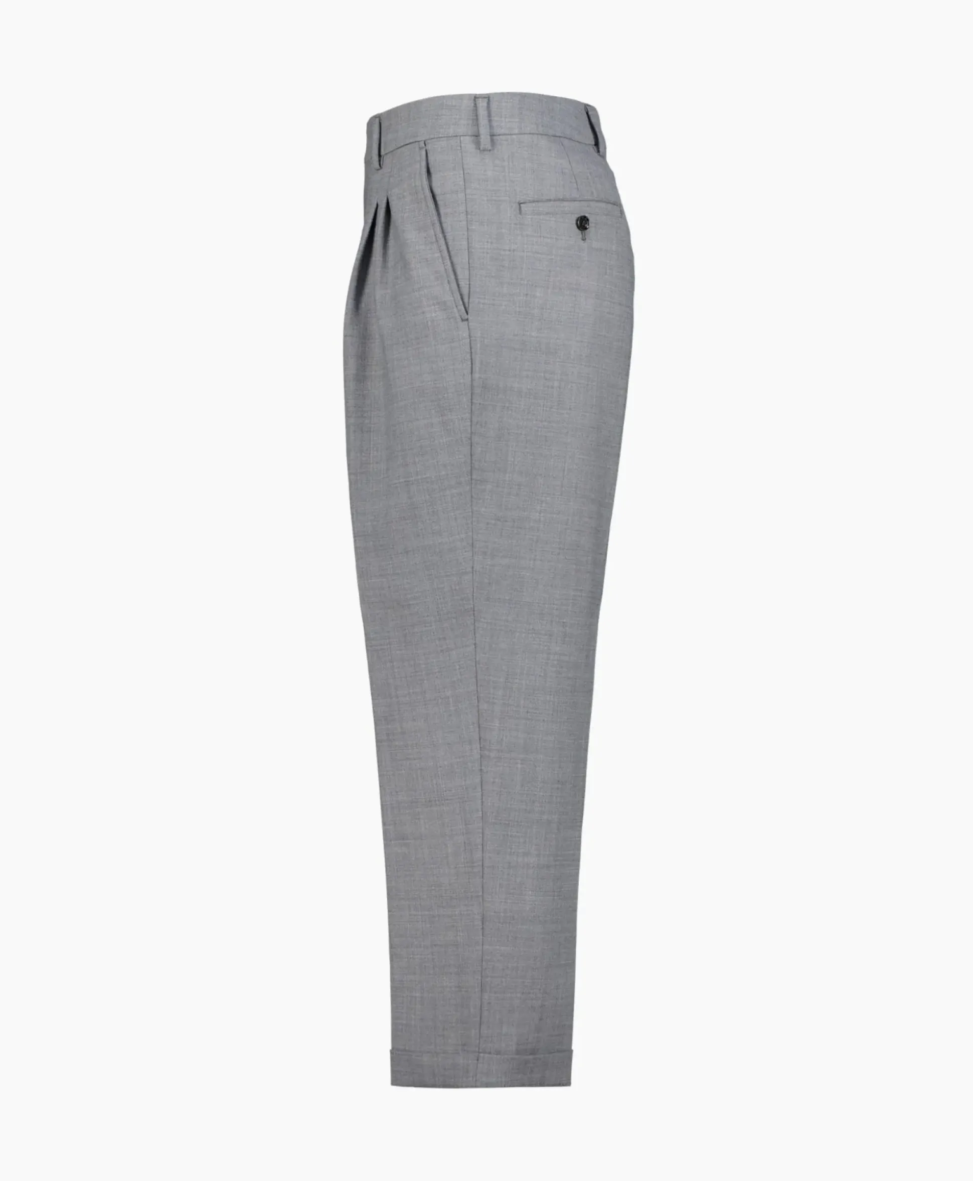 Ami Paris Broek Carott Fit Antraciet