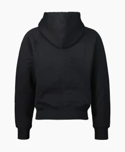 Ami Paris Hoodie Adc Zipped Zwart