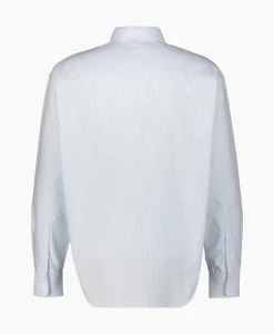 Ami Paris Overhemd Boxy Fit Licht Blauw