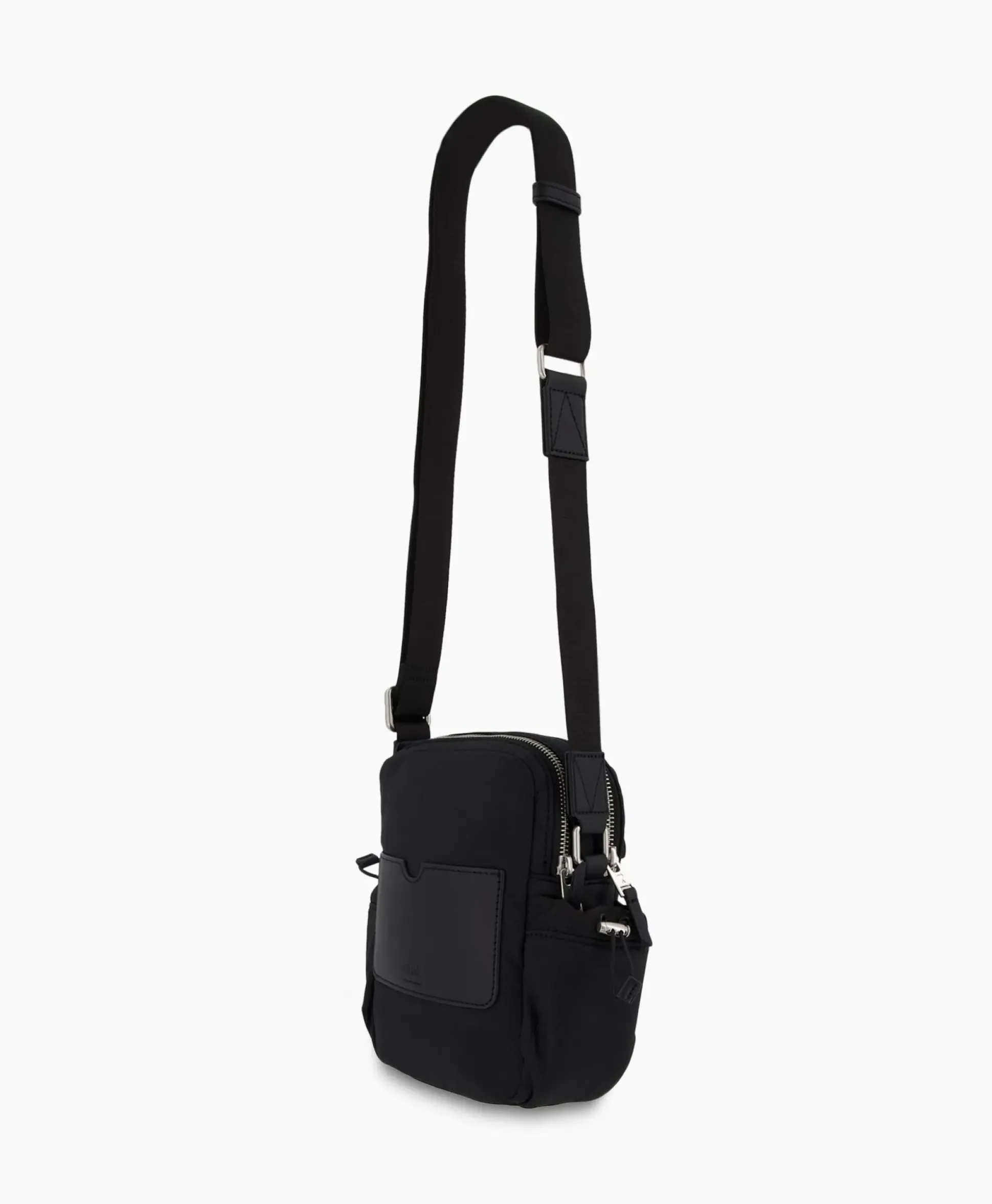 Ami Paris Tas Adc Crossbody Pocketzwart