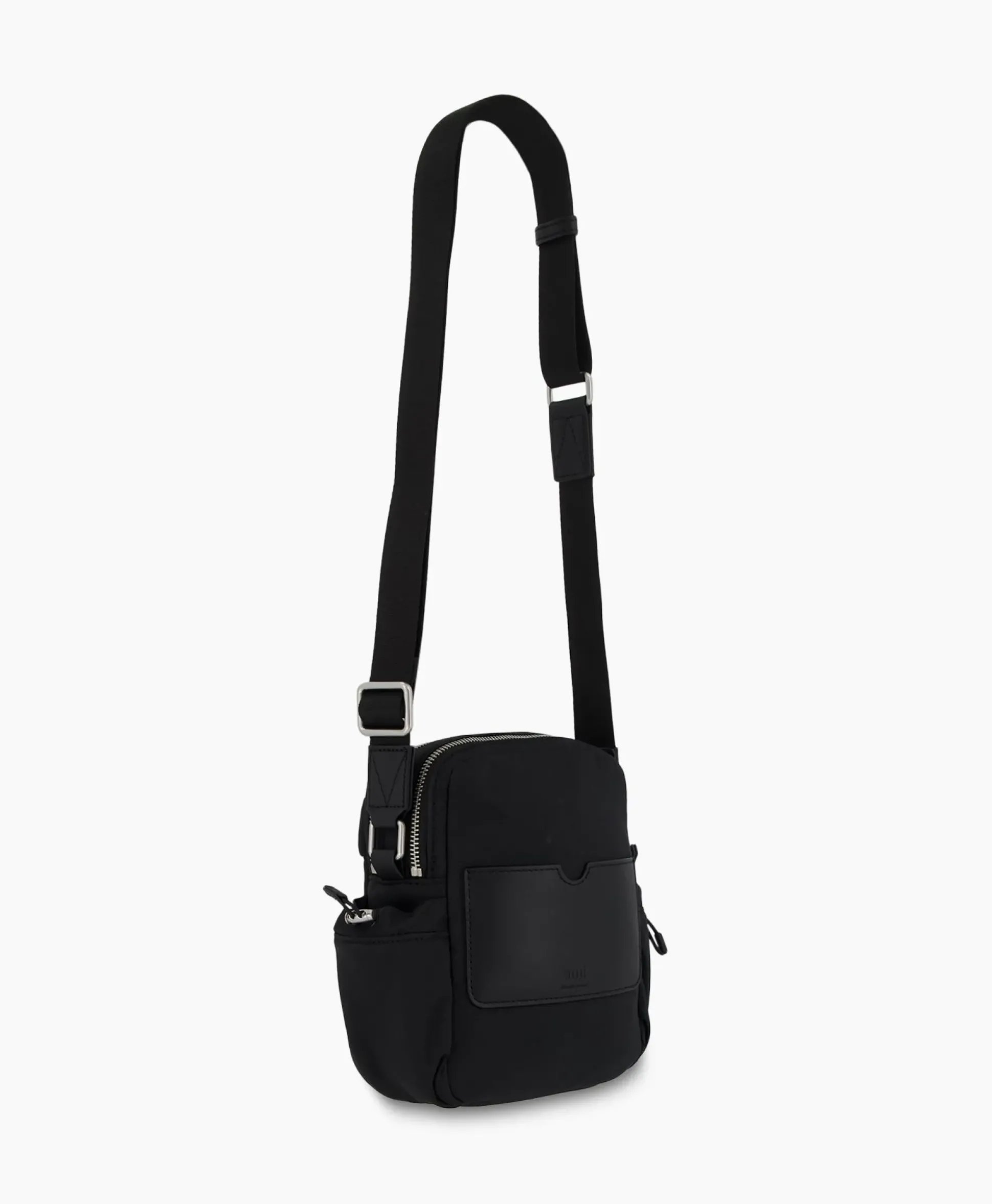 Ami Paris Tas Adc Crossbody Pocketzwart