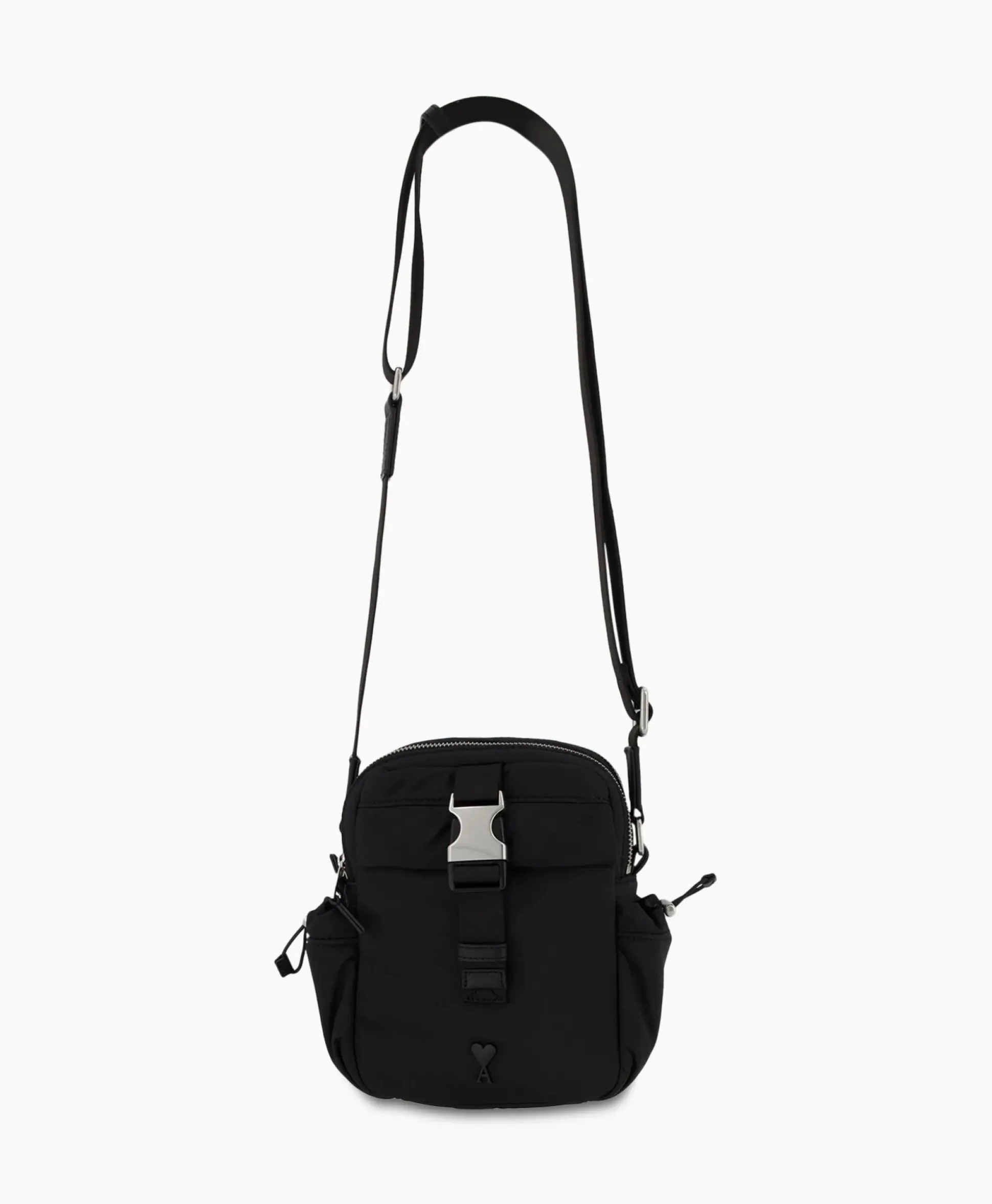 Ami Paris Tas Adc Crossbody Pocketzwart