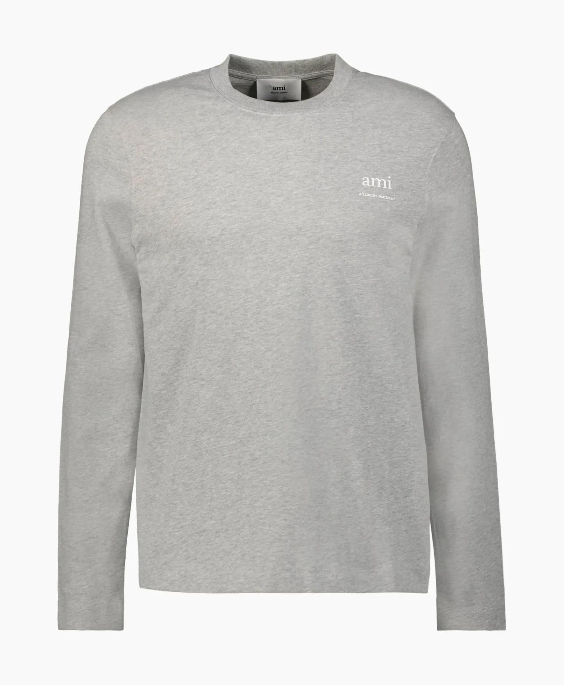 Ami Paris T-Shirt Ami Am Antraciet