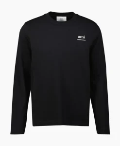Ami Paris T-Shirt Ami Am Zwart