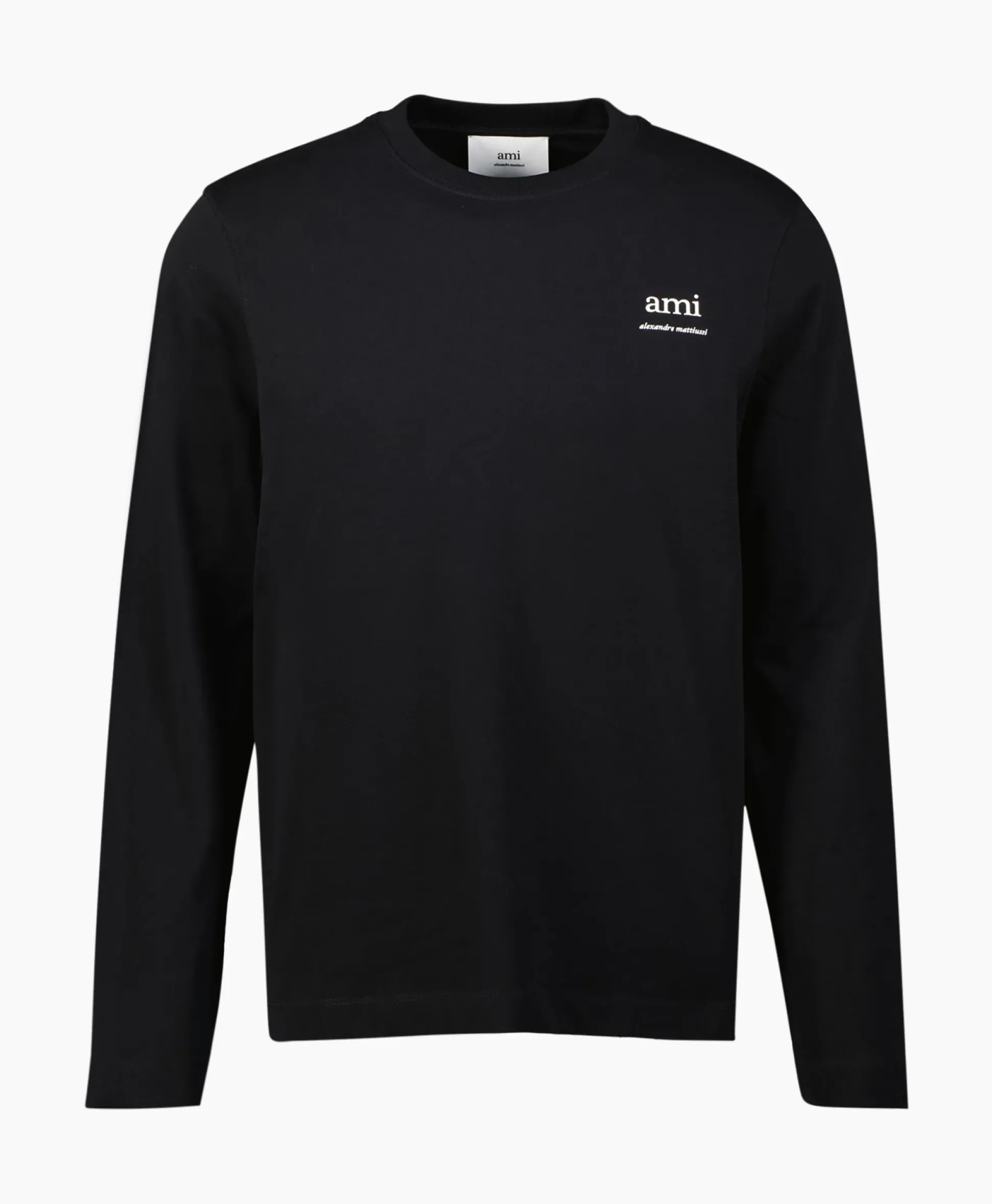 Ami Paris T-Shirt Ami Am Zwart