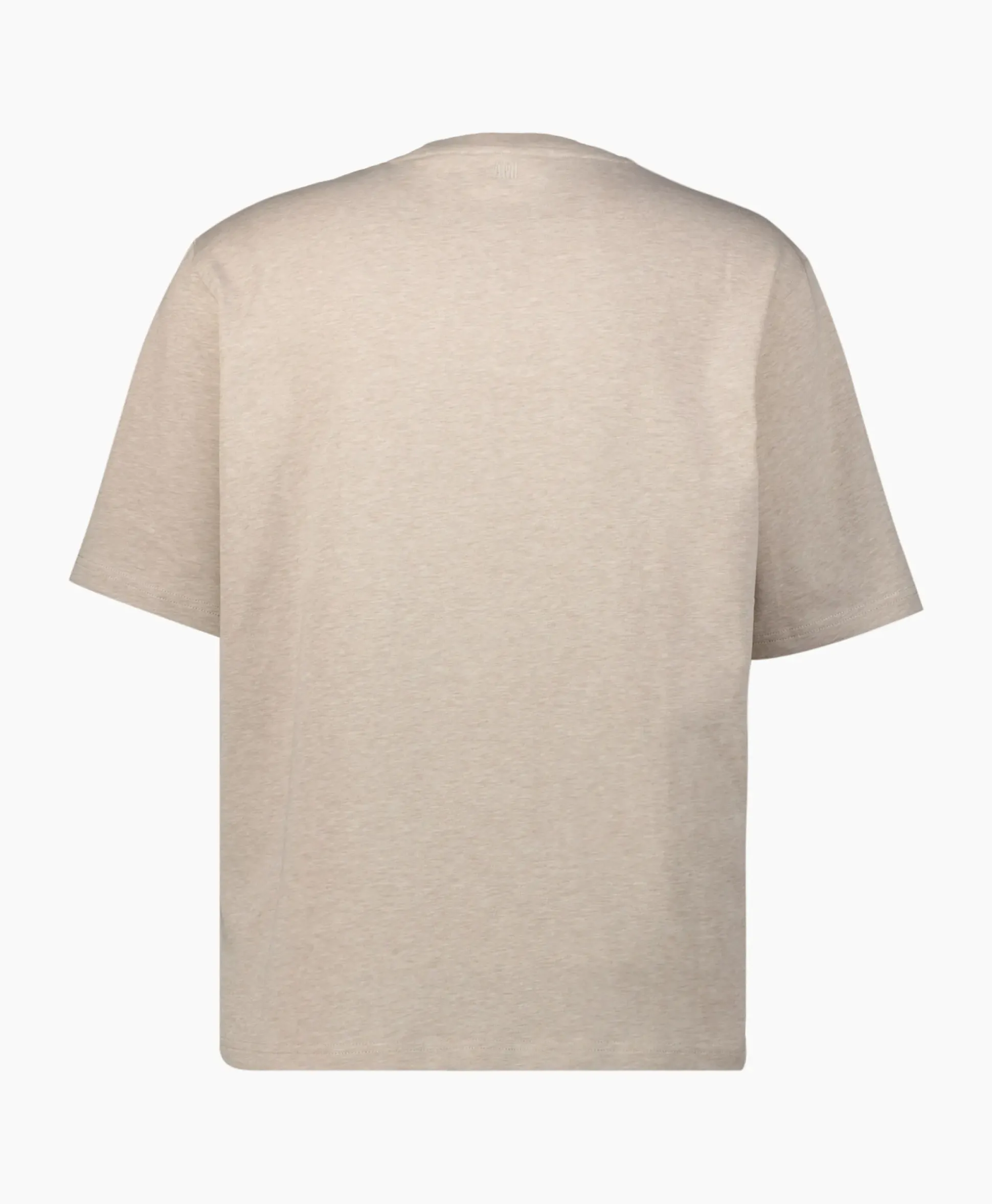 Ami Paris T-Shirt Korte Mouw Ami De Coeur Ecru