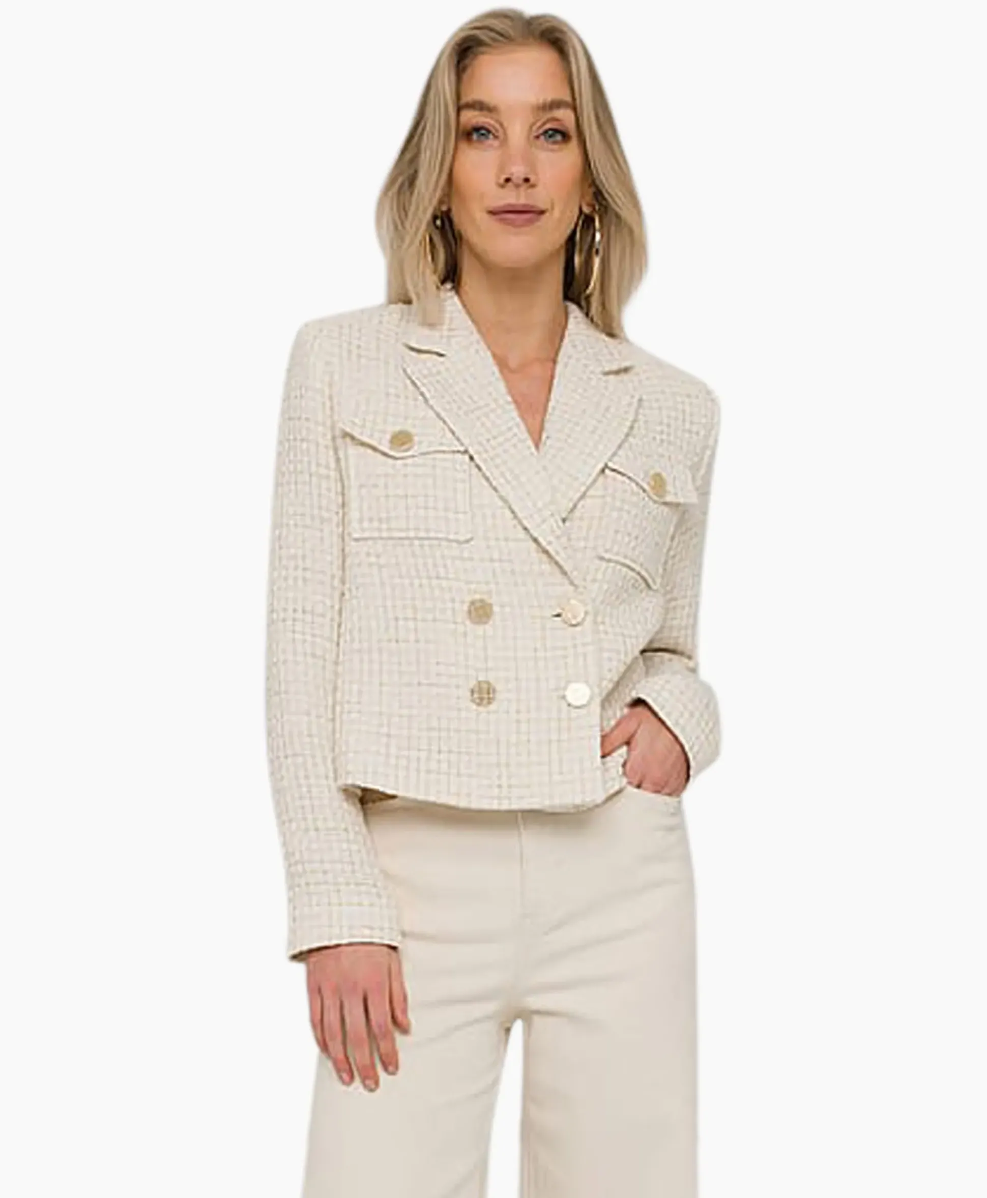 Anna Van Toor Blazer 33A01-02613 Off White