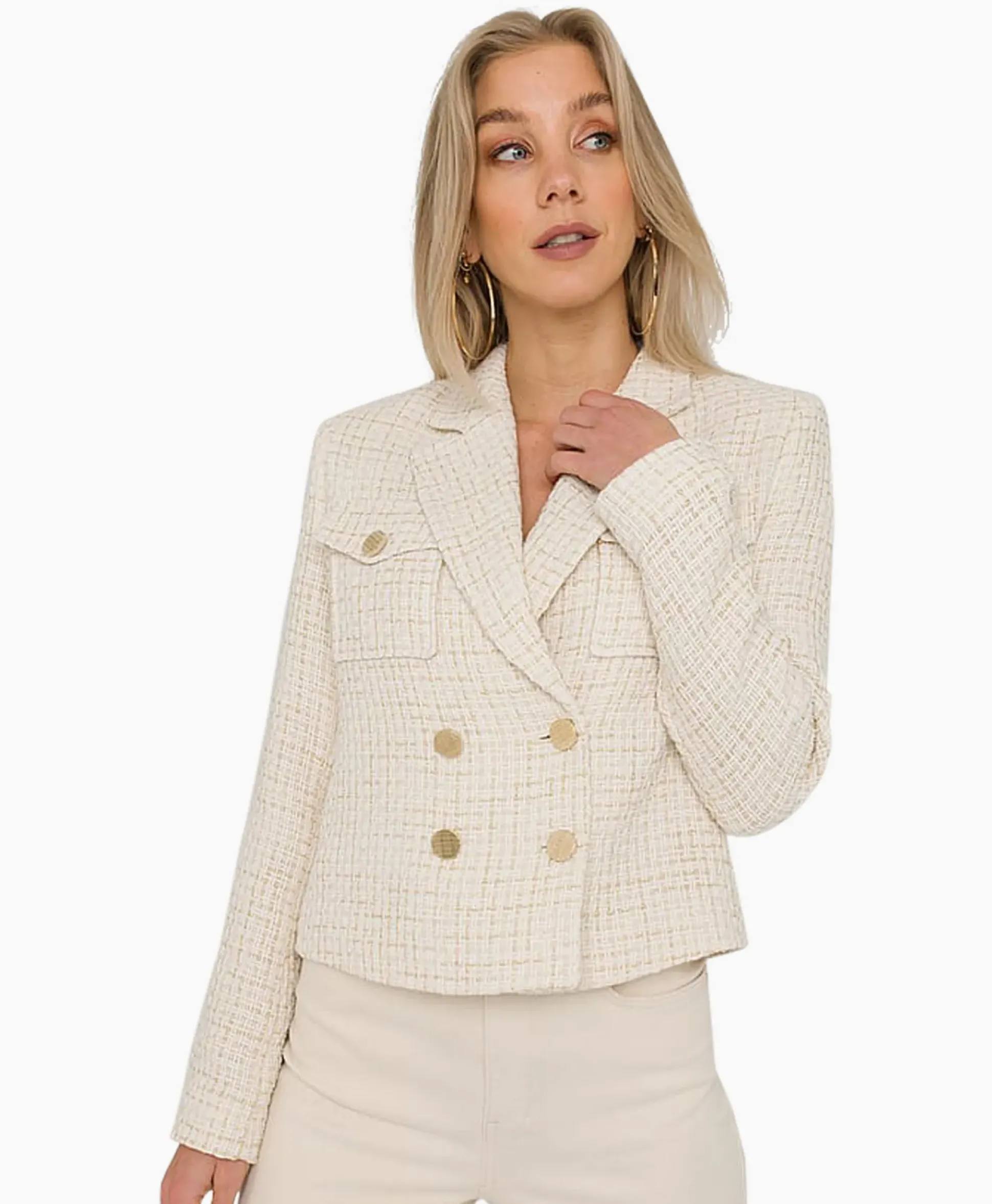 Anna Van Toor Blazer 33A01-02613 Off White