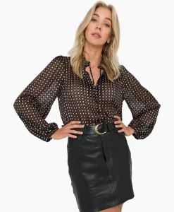 Anna Van Toor Blouse 74A05-03367 Zwart