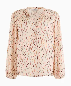 Anna Van Toor Blouse 74A05-03220A Rood