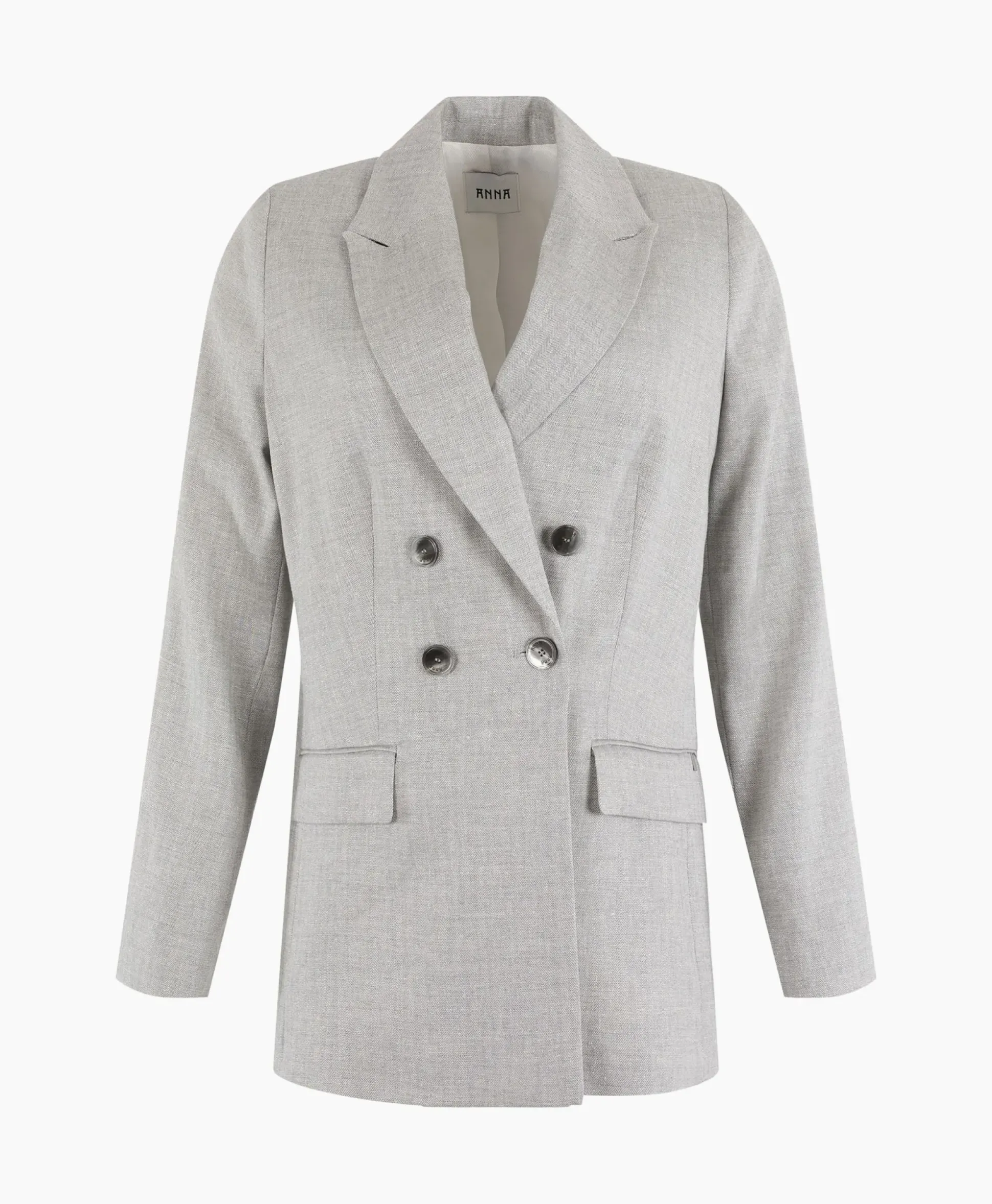 Anna Van Toor Gilet 33A01-02610 Zilver