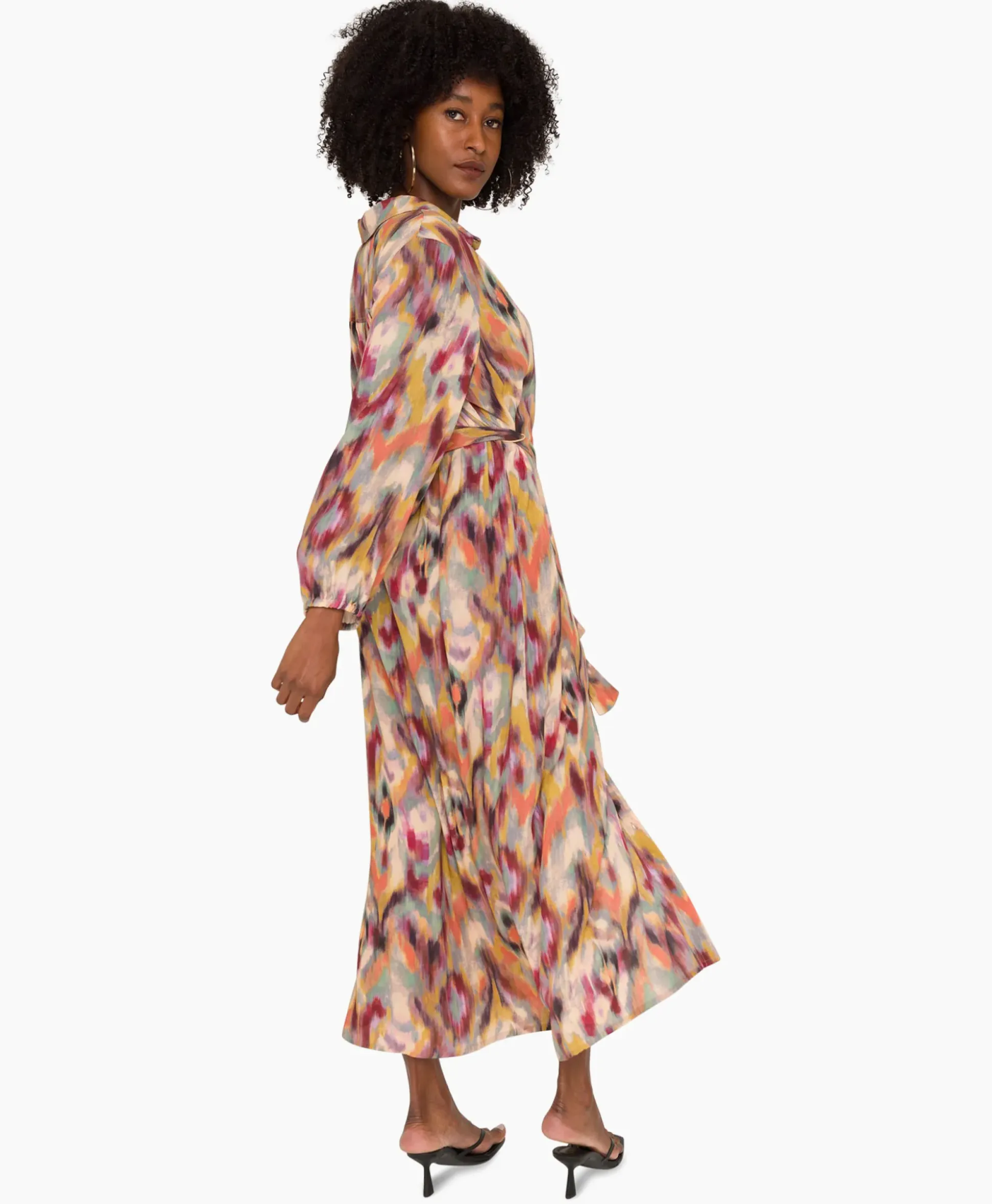 Anna Van Toor Jurk 26A06-03658 Zand