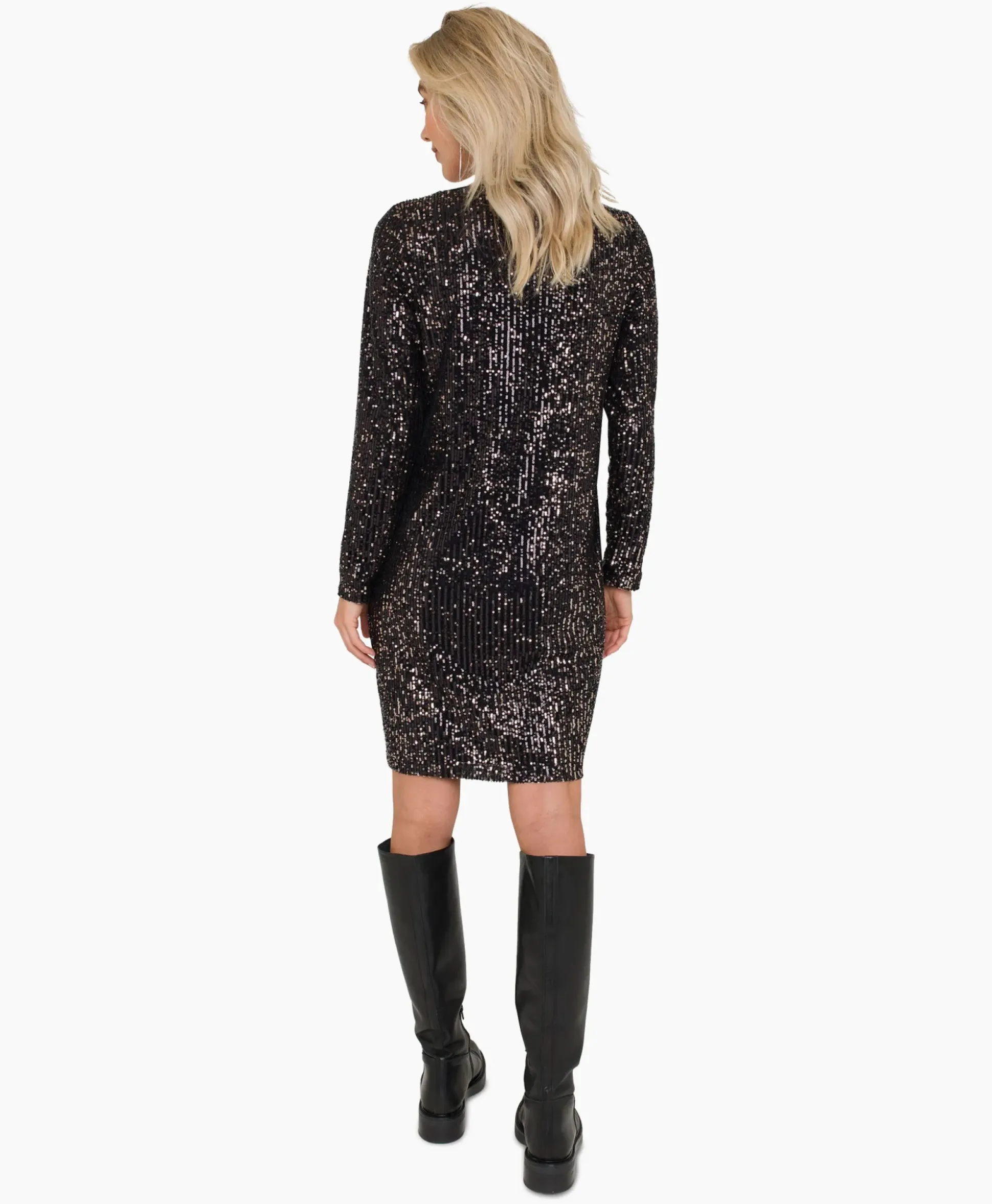 Anna Van Toor Jurk 74A06-03642 Zwart