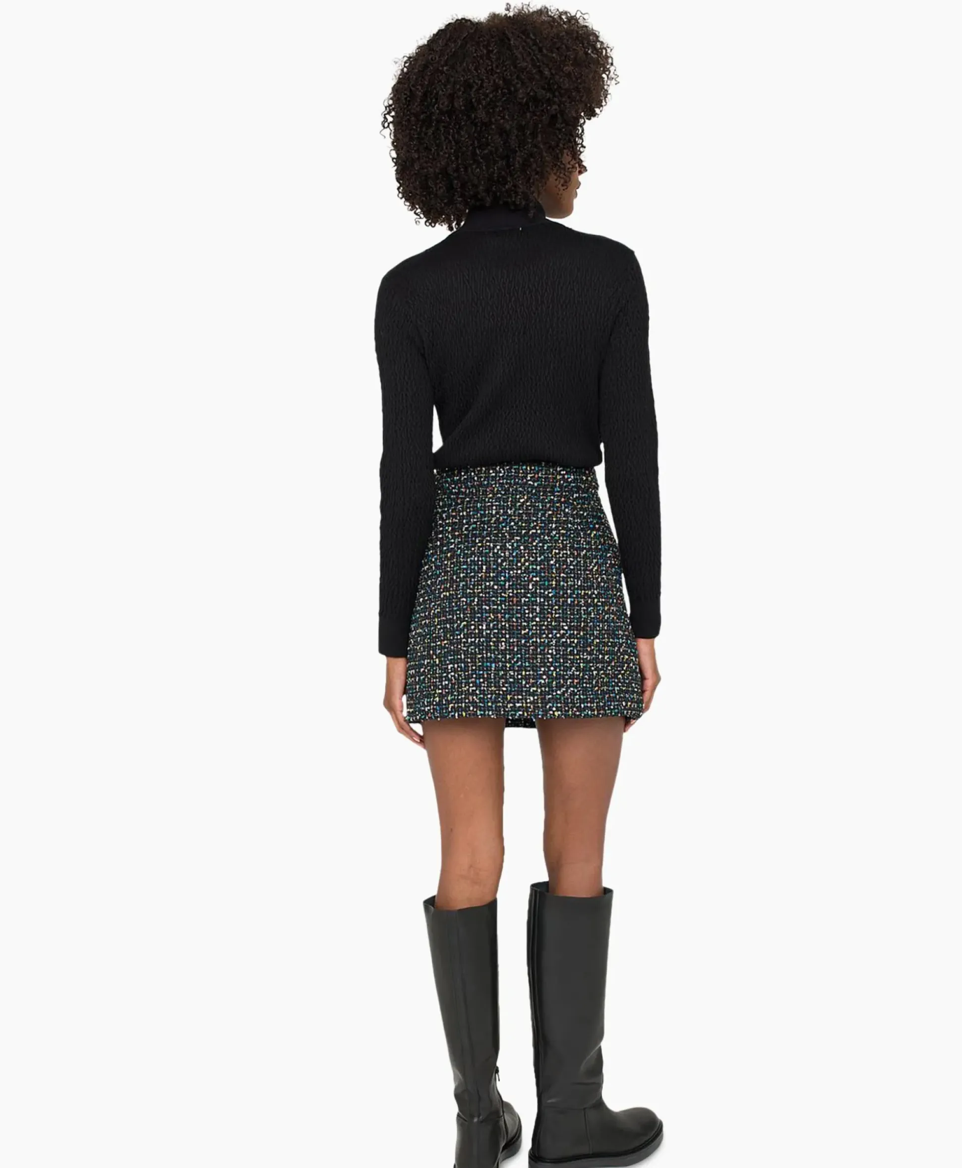 Anna Van Toor Rok 26A03-02650 Zwart