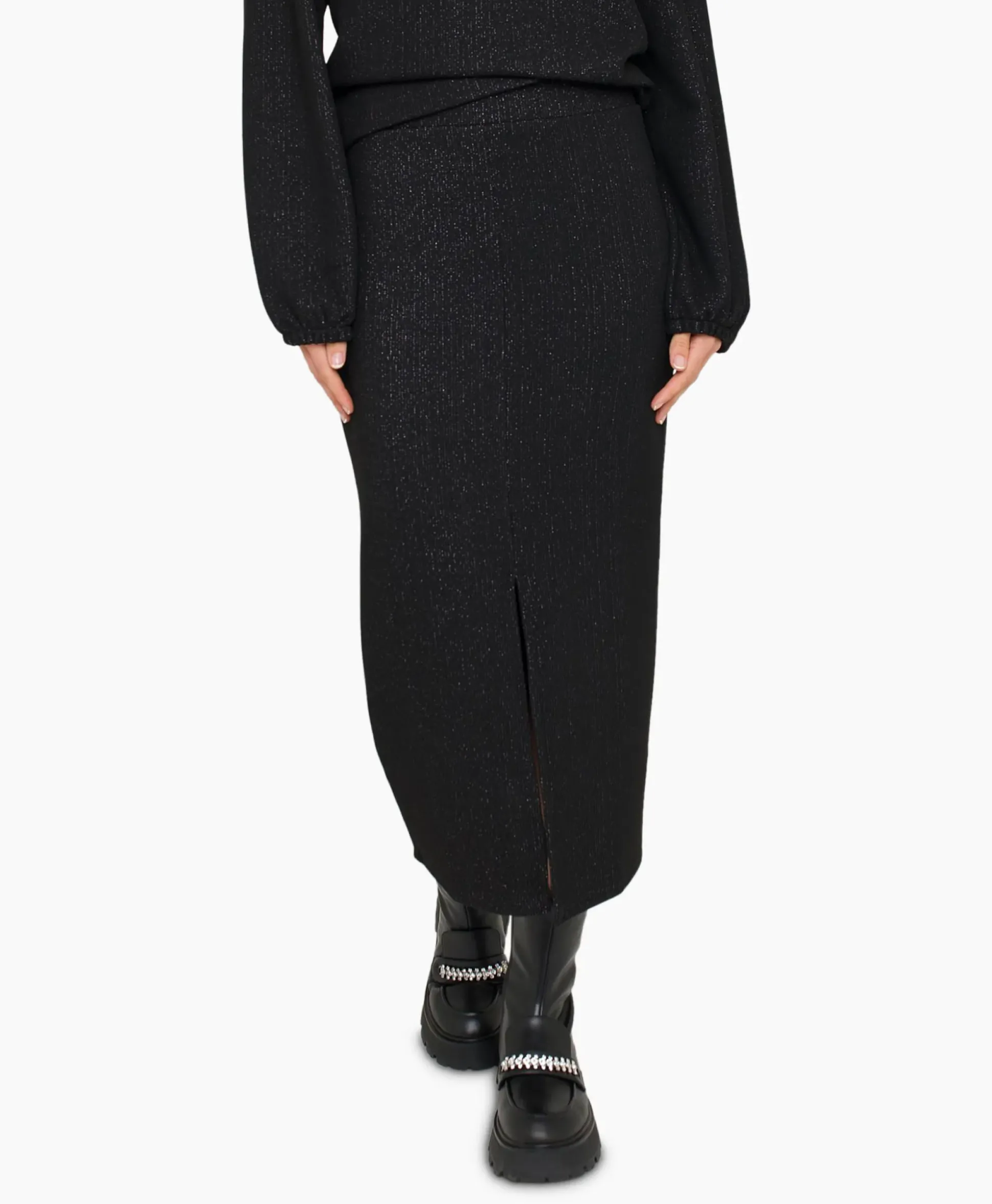 Anna Van Toor Rok 43A03-02651 Zwart