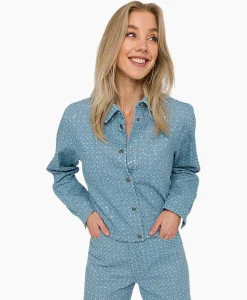 Anna Van Toor Spijkerjas 17A01-02612 Blauw