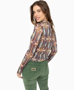 Anna Van Toor T-Shirt 26A04-03587A Blauw