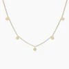 Anna+Nina Ketting Smiley Goud